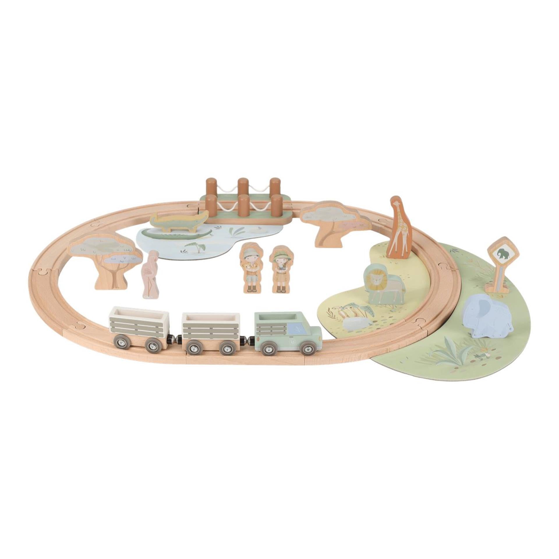 Coffret Little Dutch FSC - Safari Friends
