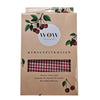 Coussin noyau de cerise Wow 20x30cm rouge-blanc