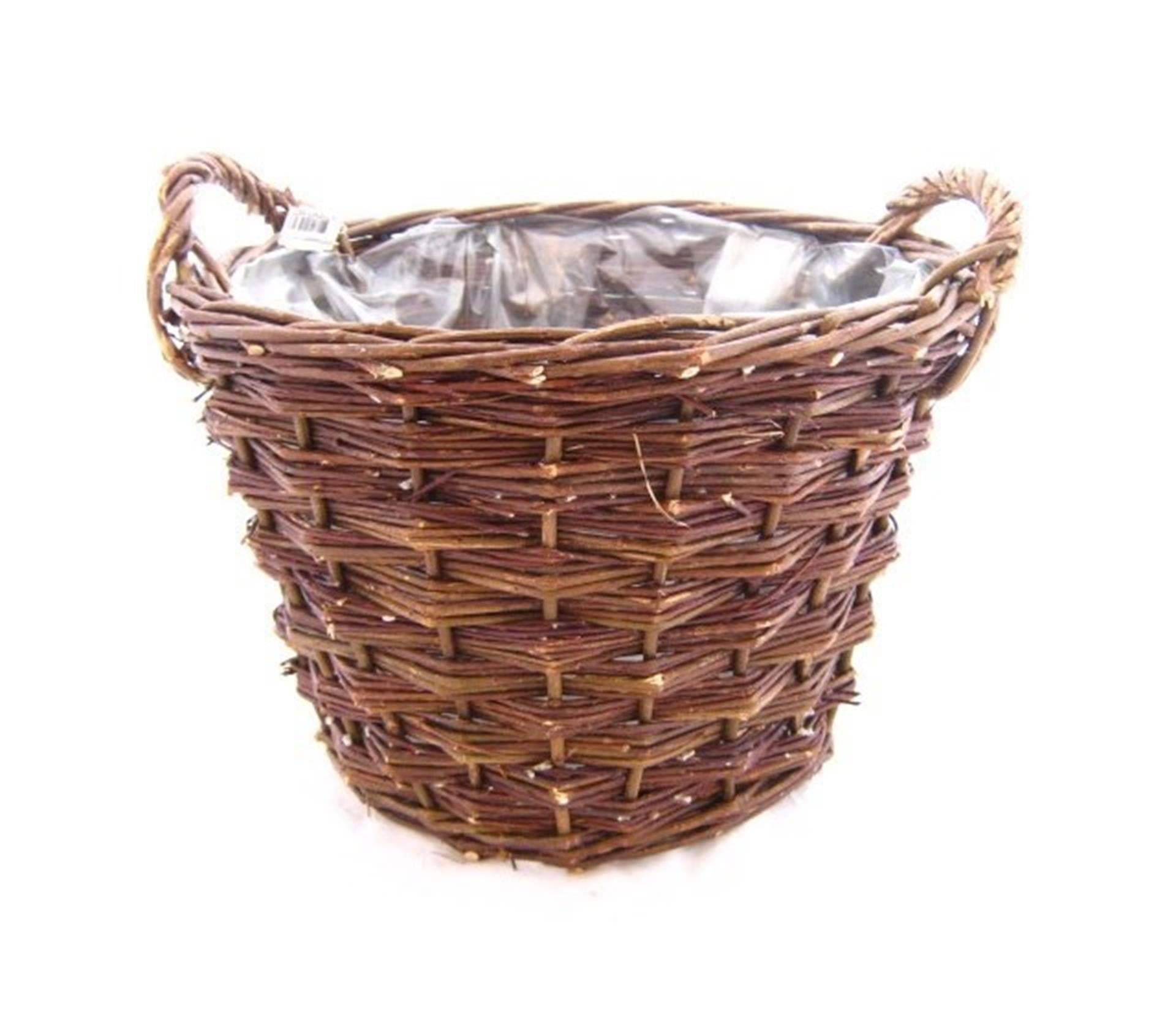 Panier Baskin saule rond 44x31 36cm