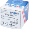 Vis Schmid Schrauben rapid2000 tx 3,5x40 300 vz - wskk8003540