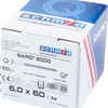 Vis Schmid Schrauben rapid2000 tx 6,0x60 100 vz - wskk8006060