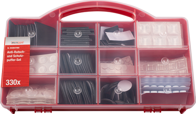 Werkzeyt assortiment feutre + capuchons 330 pièces w - wu0647060