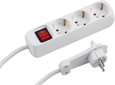 Meister multiprise 6v interrupteur plat 2m wi w - wu7430880