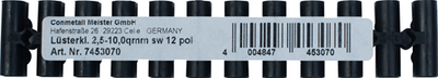 Bornier Meister 2,5-10,0qmm zw 12 pol w - wu7453070