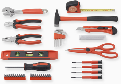 Meister meister mallette à outils 44 pièces - wu8971430
