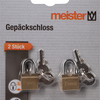 Serrure à bagages Meister 2 pièces avec - wu9547250