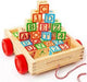 Dinotoys Apeldoorn Block Block Camion avec lettres et numéros
