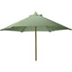 Parasol de jardin Pro 220cm vert