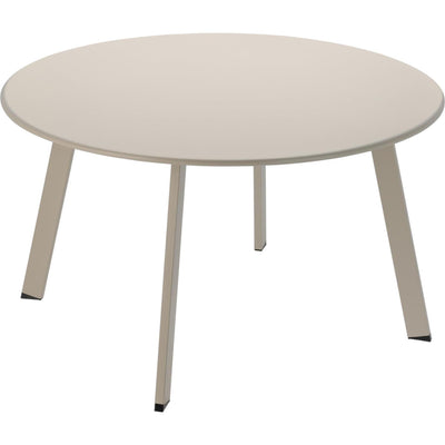 Table d'appoint ø70xh40cm beige mat