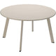 Table d'appoint ø70xh40cm beige mat