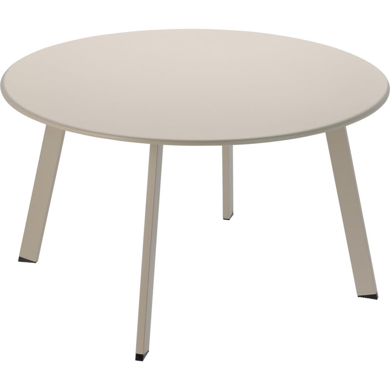 Table d'appoint ø70xh40cm beige mat