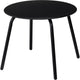 Table de style maison noir ø50xh40cm