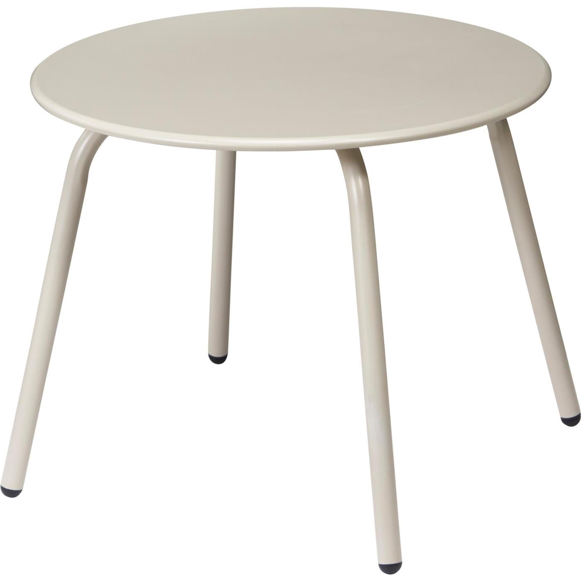 Table de coiffure beige ø50xh40cm