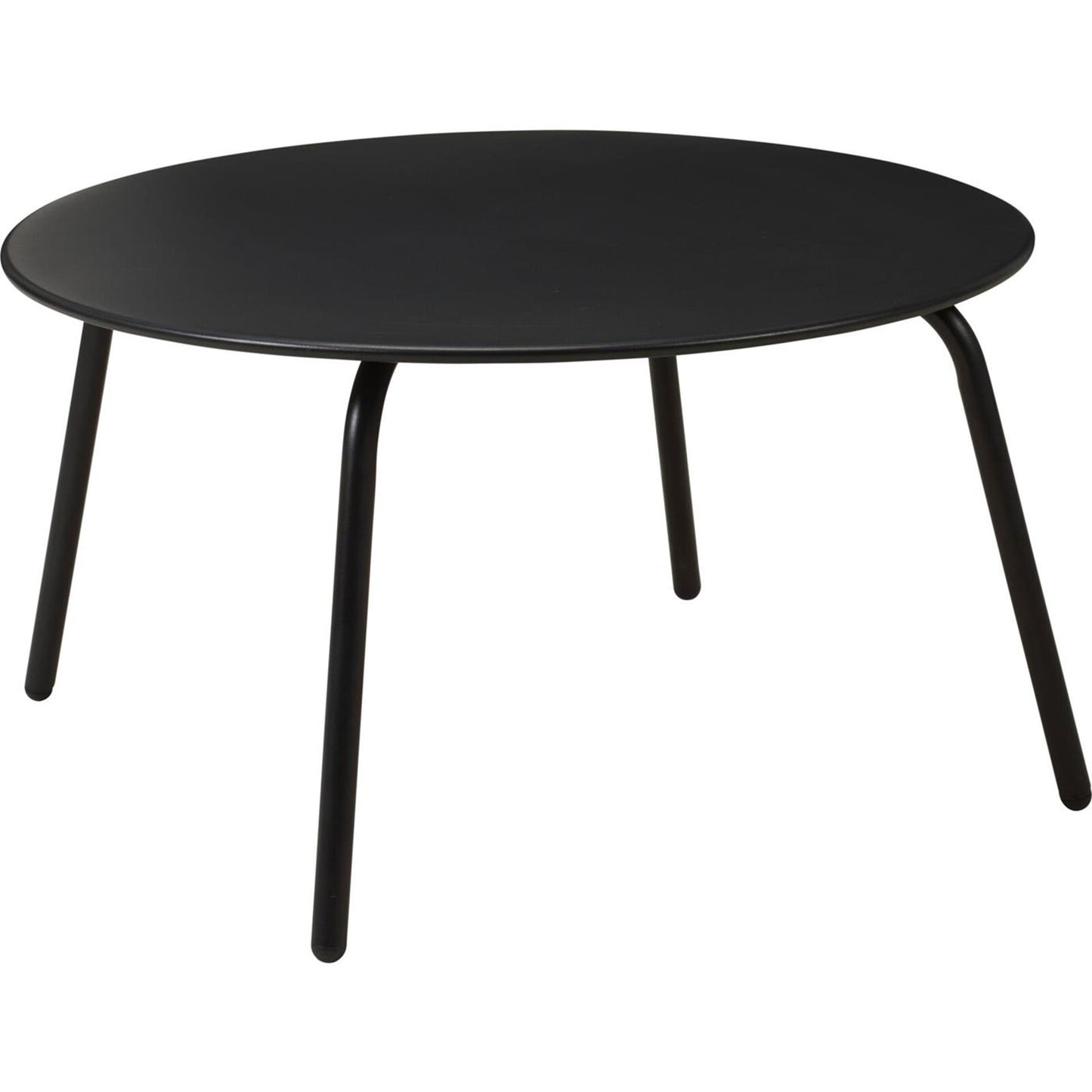 Table de style maison noir ø70xh40cm