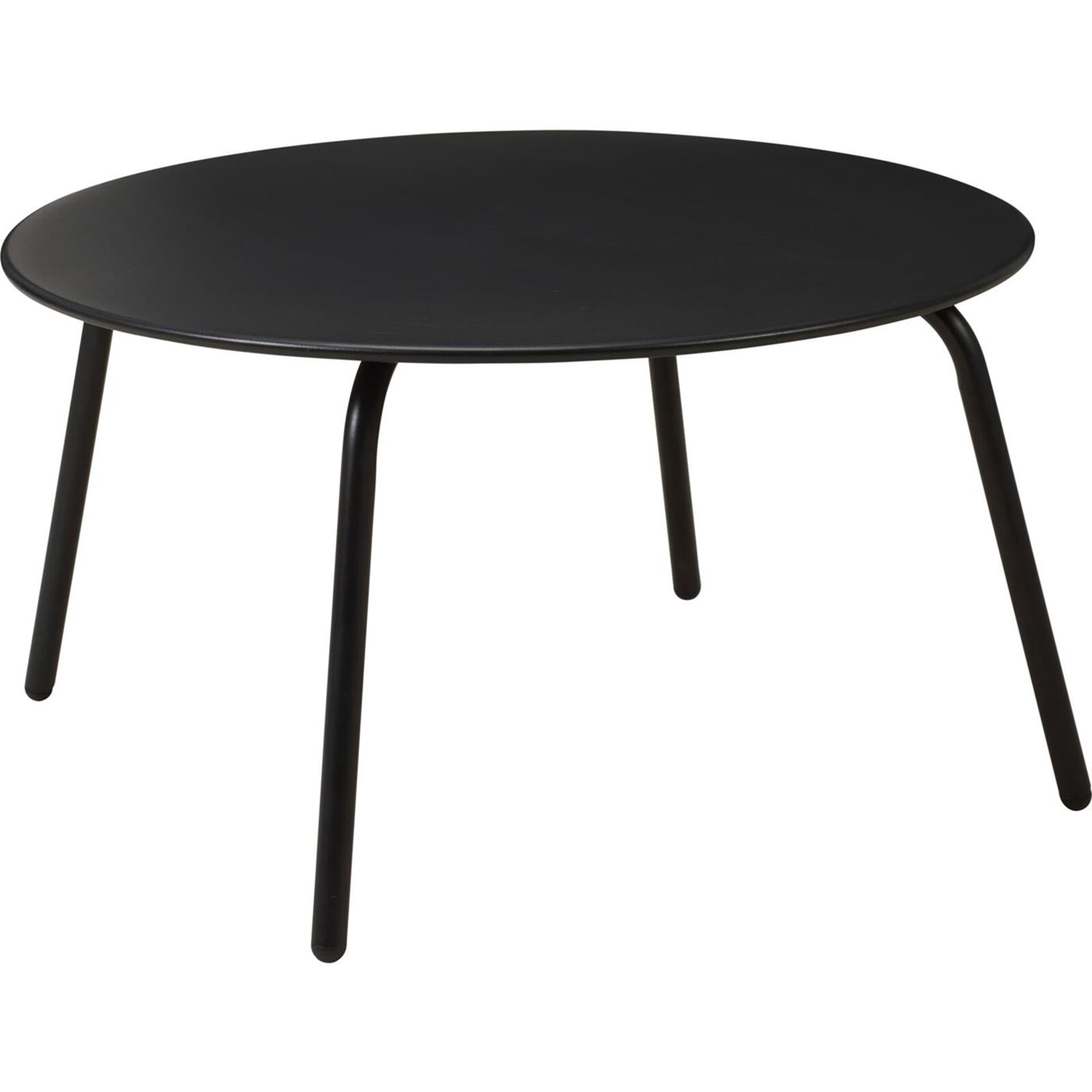 Table de style maison noir ø70xh40cm