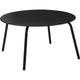 Table de style maison noir ø70xh40cm