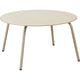 Table de coiffure beige ø70xh40cm