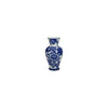 Vase Kersten faïence bleu 16x9x9cm