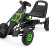 Xootz Viper Go Kart Skelter Junior Black Green