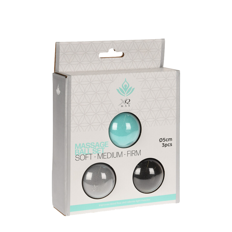 Balle de massage Xq max 3 pièces ø5cm
