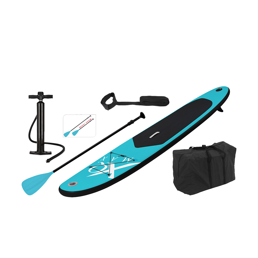 Xq max xq max stand up paddleboard gonflable 285 cm bleu et noir