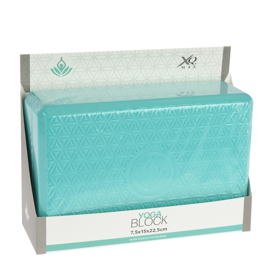 Abi xq max bloc de yoga vert 22,5x15x7,5cm