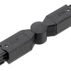 Pièce d'angle Xts réglable pour. rail triphasé noir - 5050044