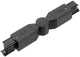 Pièce d'angle Xts réglable pour. rail triphasé noir - 5050044