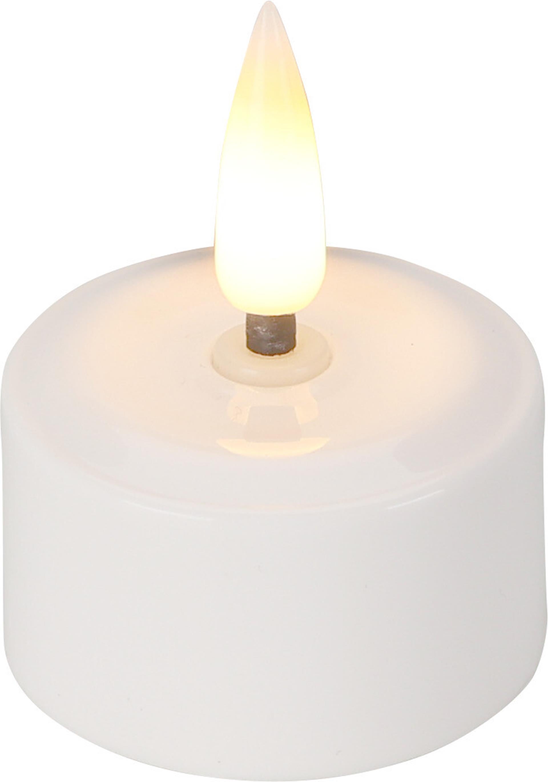 Set de recharges pour bougies chauffe-plat Home Style LED 4 pièces excl. chargeur