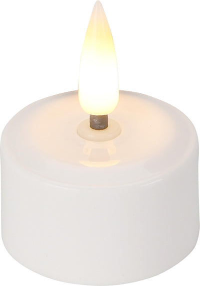 Set de recharges pour bougies chauffe-plat Home Style LED 4 pièces excl. chargeur