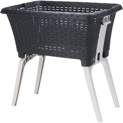 Excellent panier à linge pour articles ménagers avec pieds 60x40x60cm
