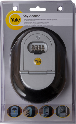 Yale 1023810 - coffre-fort à clés y500 187 1 | 1 pièce