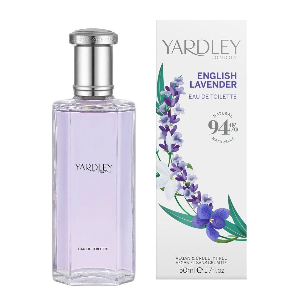 Yardley London English Eau de Toilette Lavender 50ml