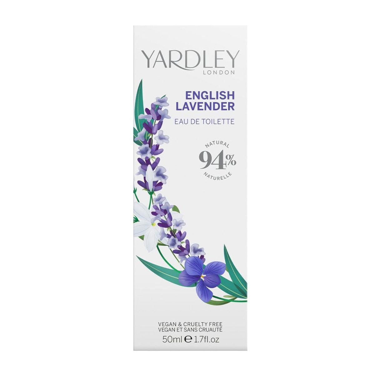 Yardley London English Eau de Toilette Lavender 50ml