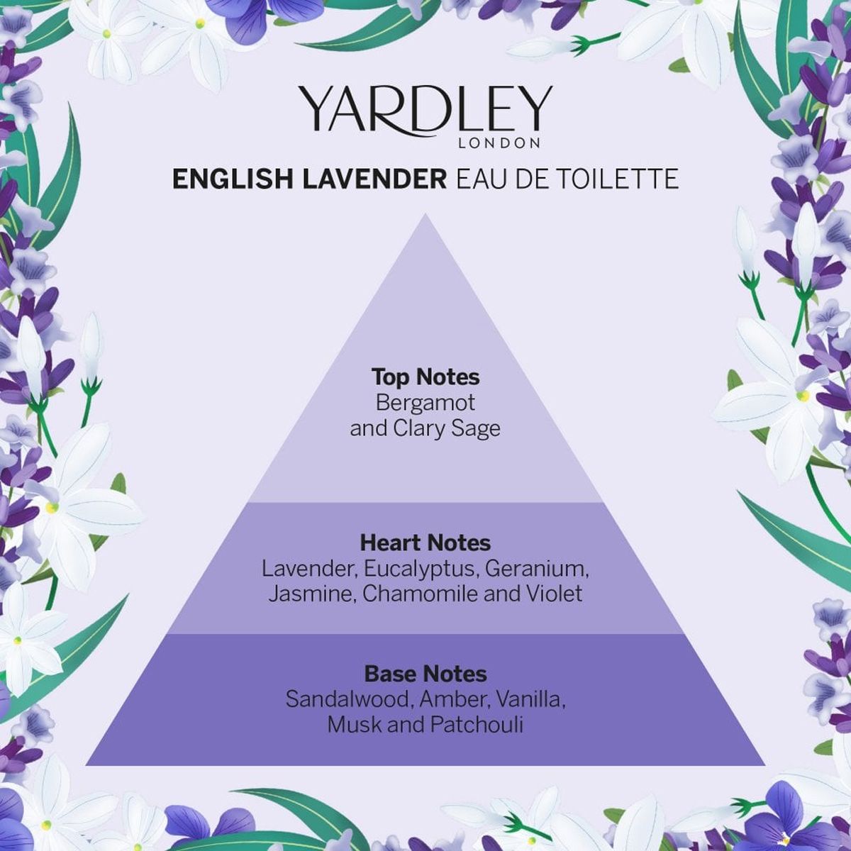 Yardley London English Eau de Toilette Lavender 50ml