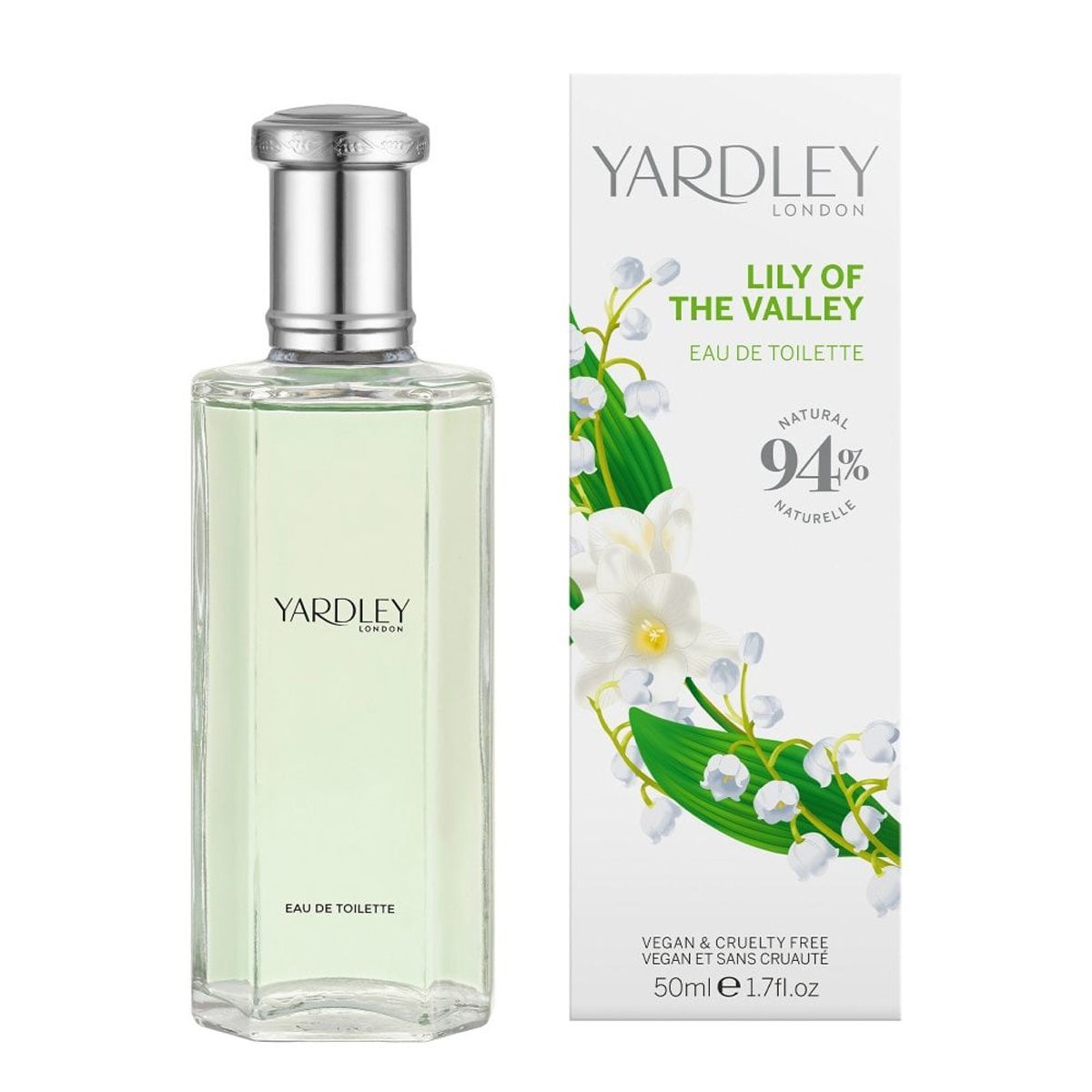 Yardley London English Eau de Toilette Lily de la vallée 50ml