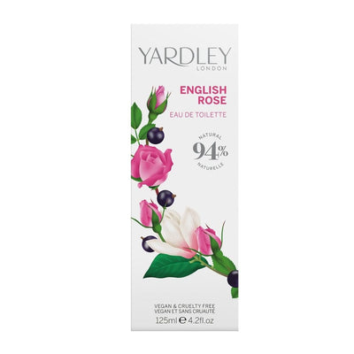 Yardley London English Eau de Toilette Rose 125 ml