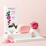Yardley London English Soap Rose 3x100gr. - afbeelding 3