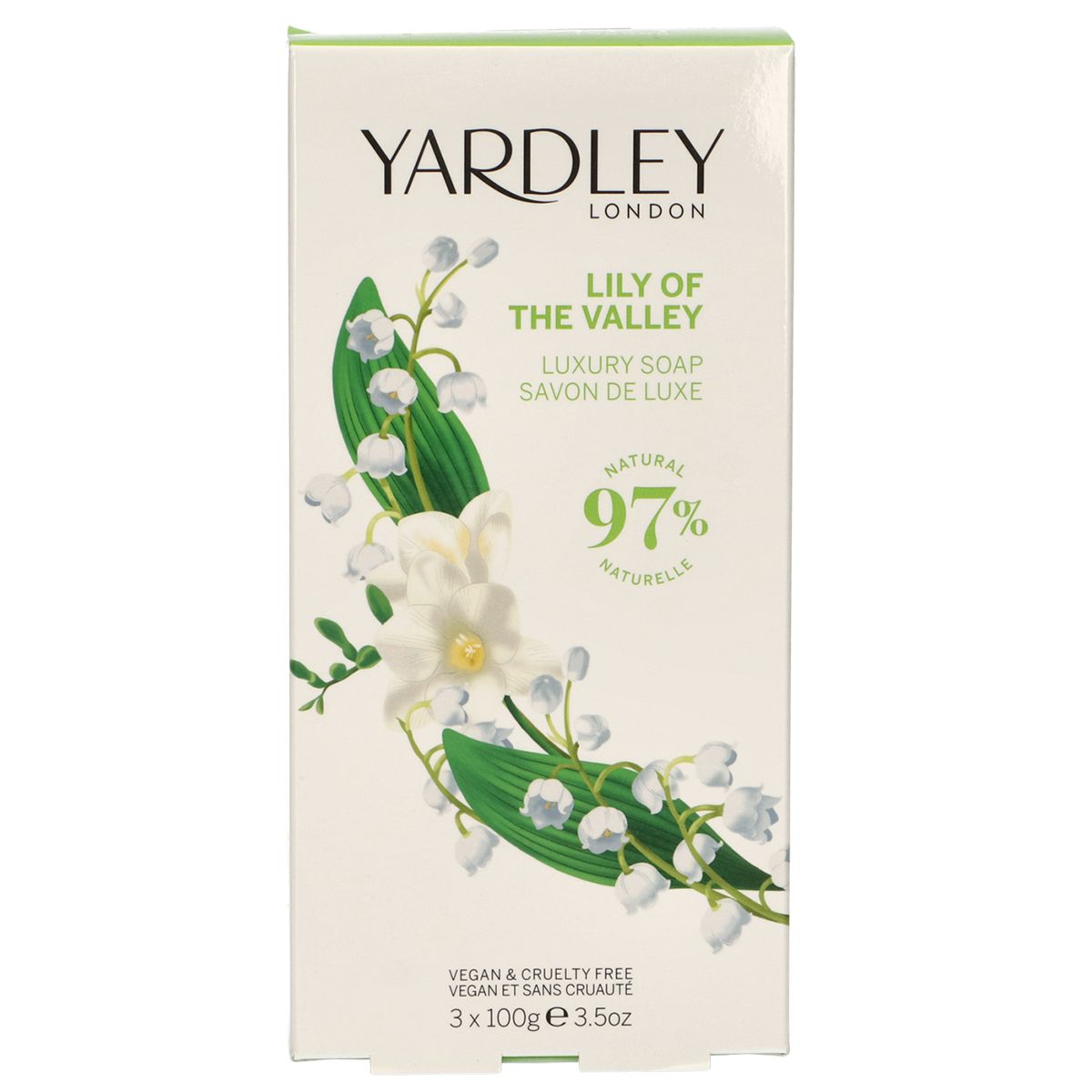 Yardley London English Soap Lily of the Valley 3x100gr.