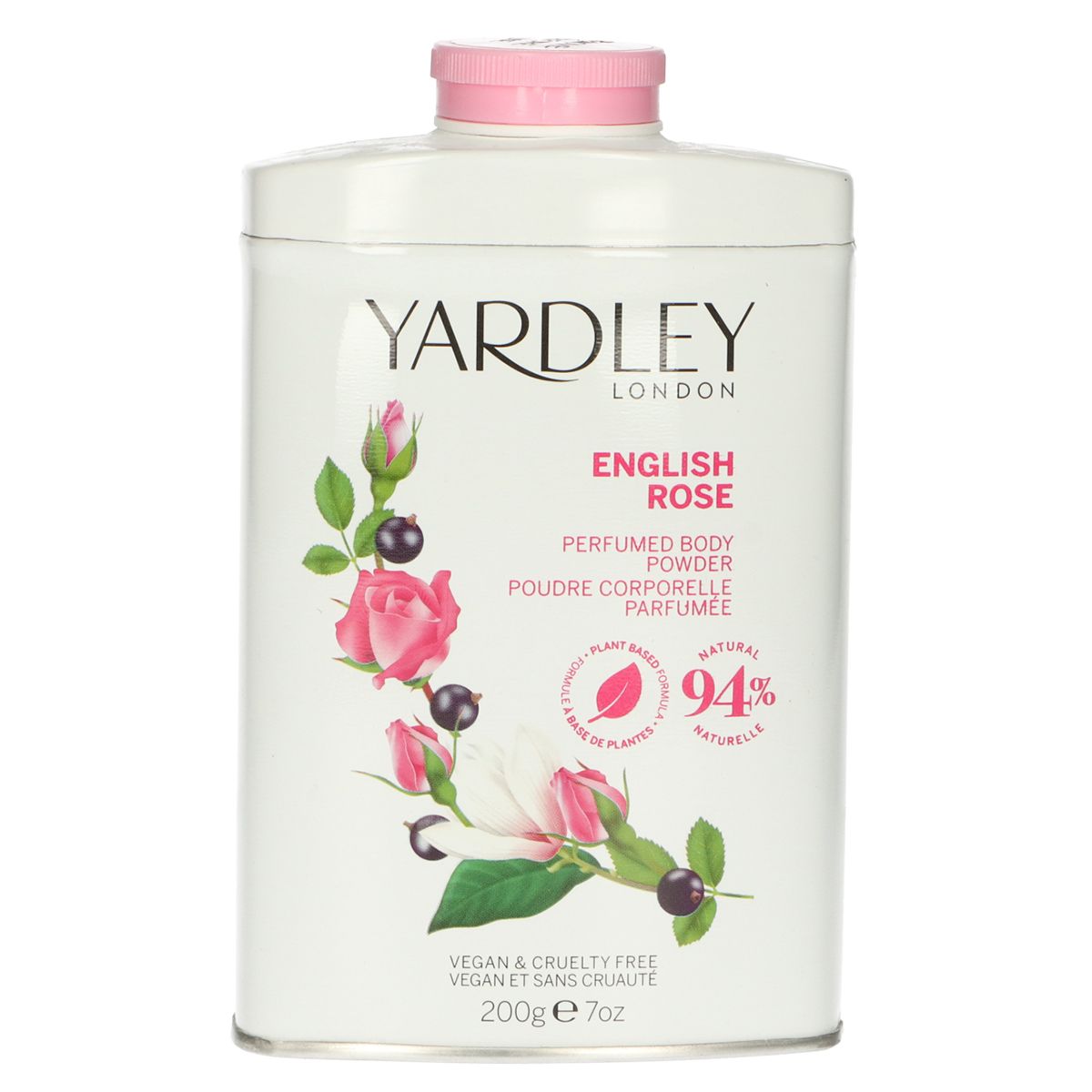 Yardley London English Talk Powder Rose 200gr.