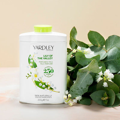 Yardley London English Talk Powder Lily de la vallée 200gr.