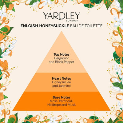 Yardley London Chèvrefeuille anglais eau de toilette 125ml