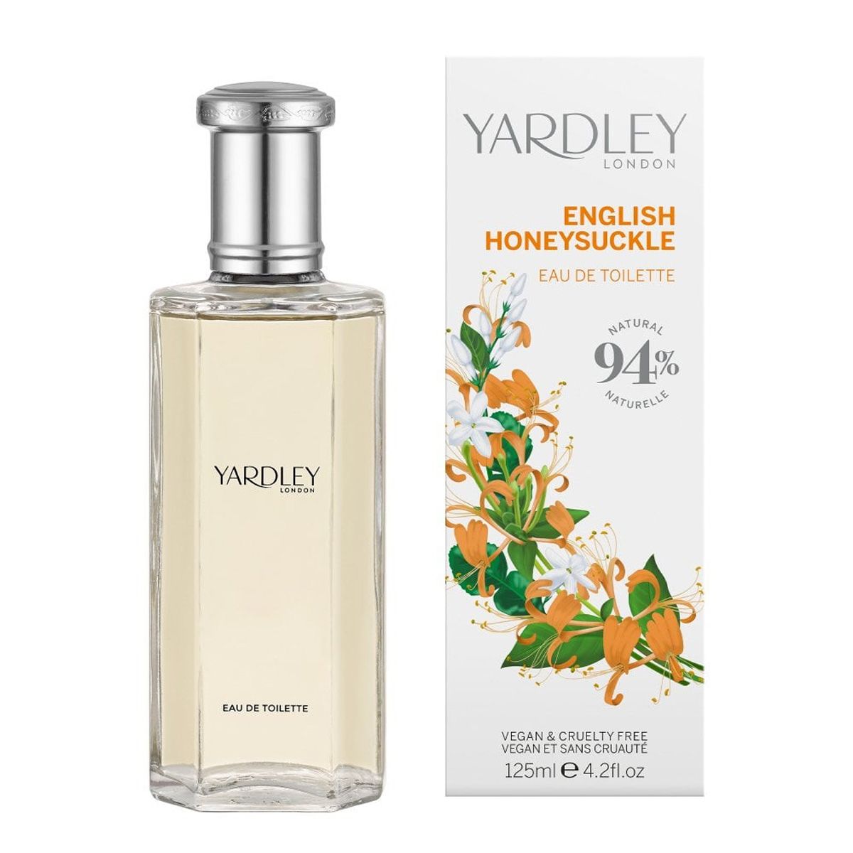 Yardley London Chèvrefeuille anglais eau de toilette 125ml