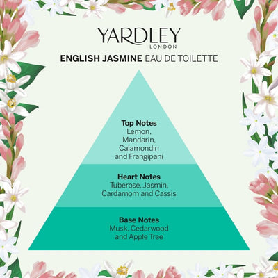 Yardley London Eau de Toilette Jasmin Anglais 125 ml