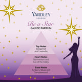 Yardley London Be a Star Eau de Parfum 30 ml - afbeelding 2