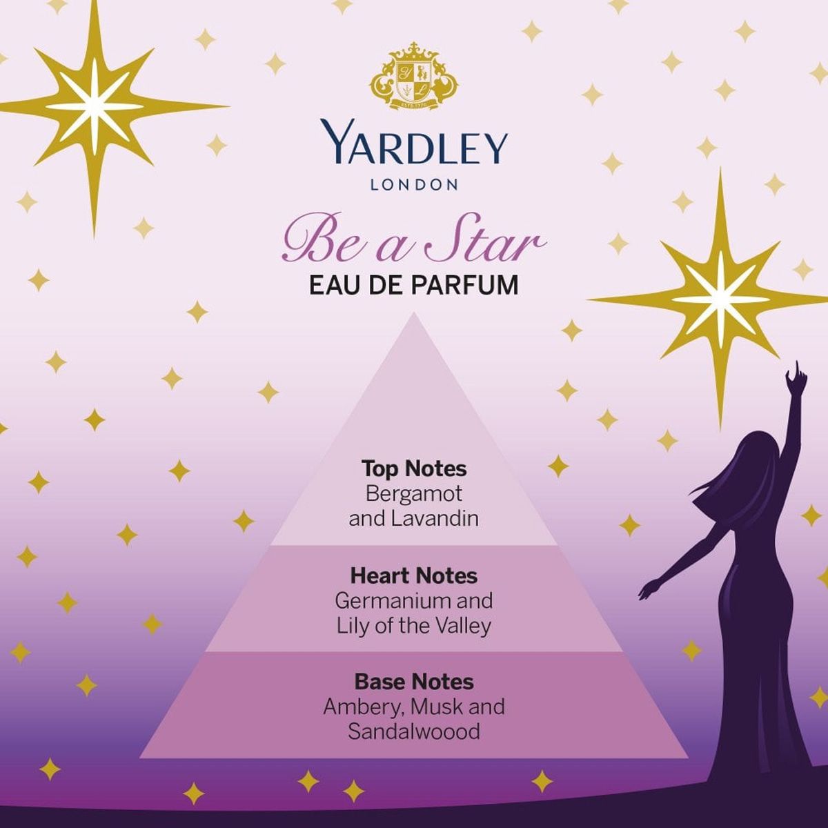 Yardley London Be a Star Eau de Parfum 30 ml