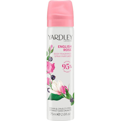 Yardley London spray corporel à la rose 75 ml