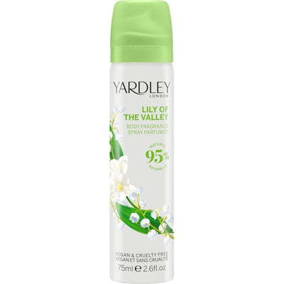 Yardley london spray corporel muguet 75 ml