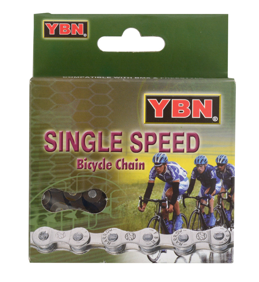 Chaîne YBN S410-HX à vitesse unique 1 2 x 1 8