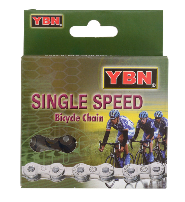 Chaîne YBN S410-HX à vitesse unique 1 2 x 1 8